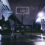 Basketball player performing vertical jump exercises to improve natural jumping ability